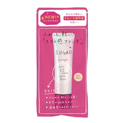 Kem trang điểm CC Sugao Pink Bright SPF23 PA+++ (25g) — ảnh chính