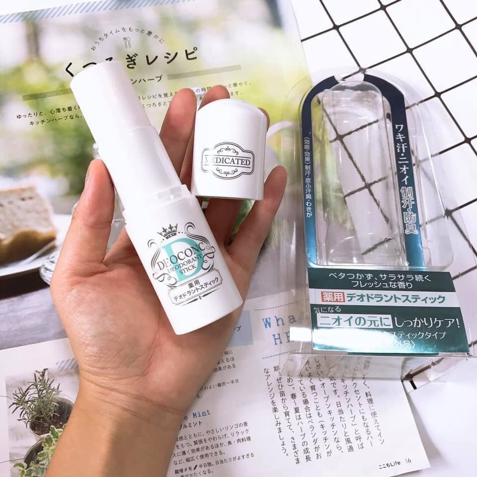 Lăn đá khoáng lăn khử mùi nách Deoconc Deodorant Stick Medicated  — ảnh chính
