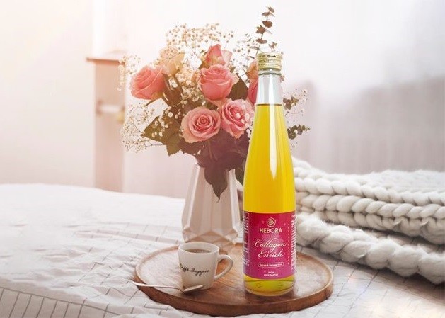 Nước uống Collagen Enrich Hebora Nhật Bản 500ml — ảnh chính