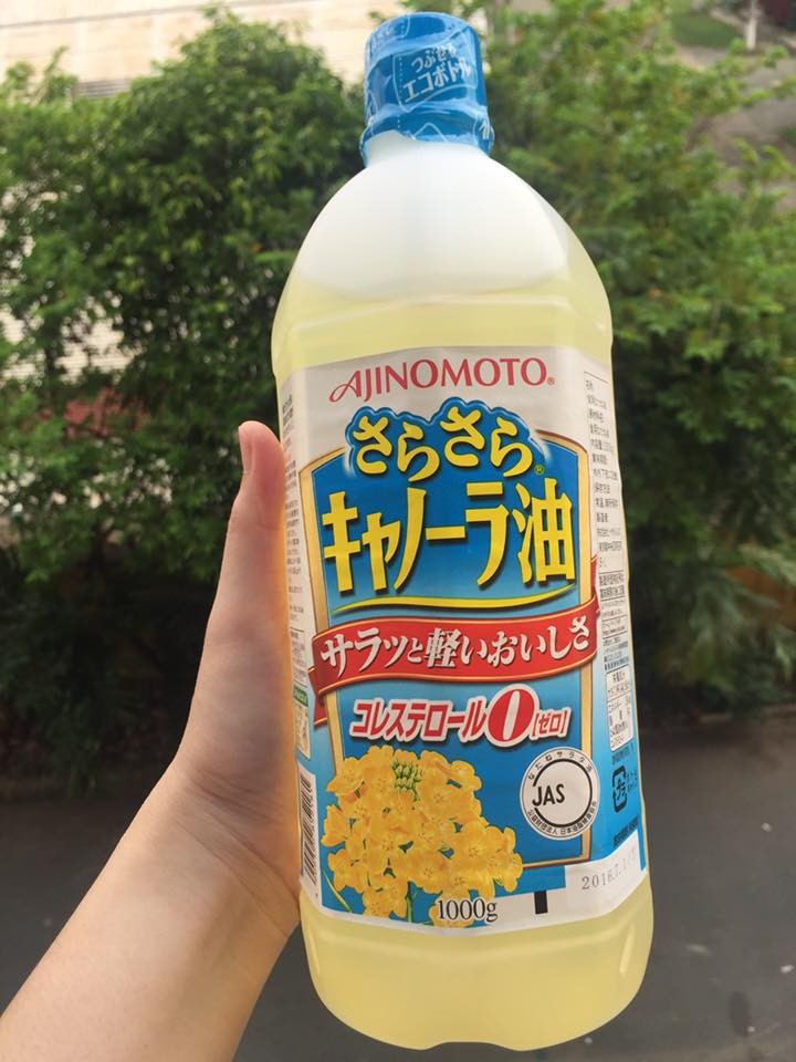 Dầu ăn hoa cải Ajinomoto Nhật Bản
