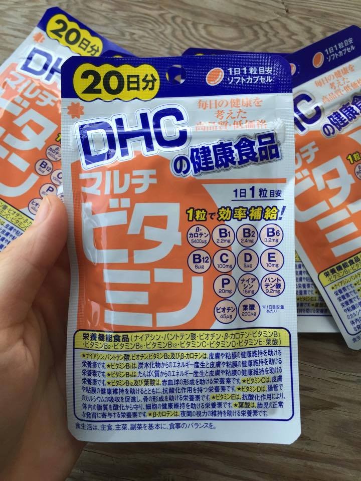 Viên uống DHC Vitamin tổng hợp 60 viên                        — ảnh chính