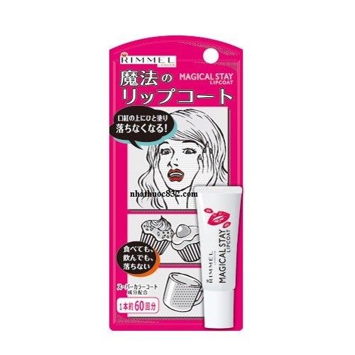 gel giữ màu son Rimmel Magical Stay Lipcoat Nhật Bản — ảnh chính