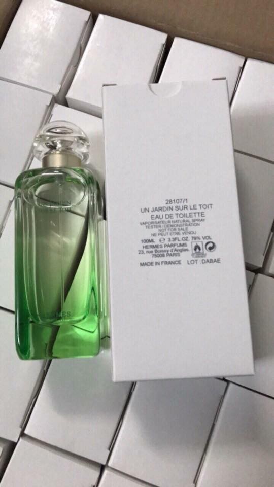 Nước hoa nữ tester Hermes un jadin sur le tioit 100ml — ảnh chính