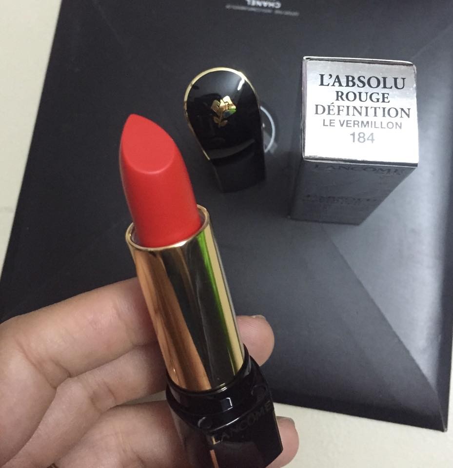Son Lancome Definition Le Vermillon — ảnh chính