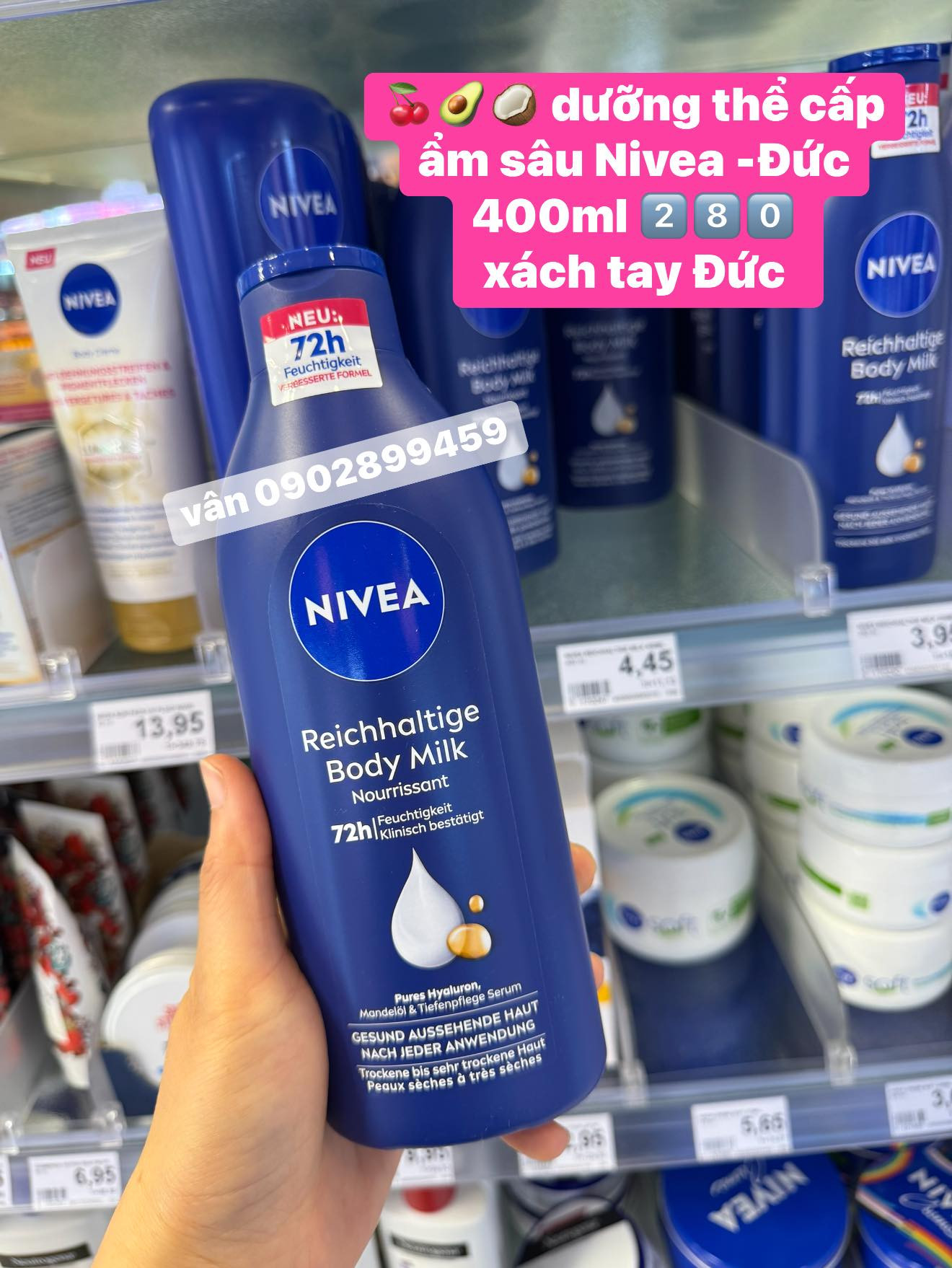 Dưỡng thể Nivea hàng đức 400ml — ảnh chính