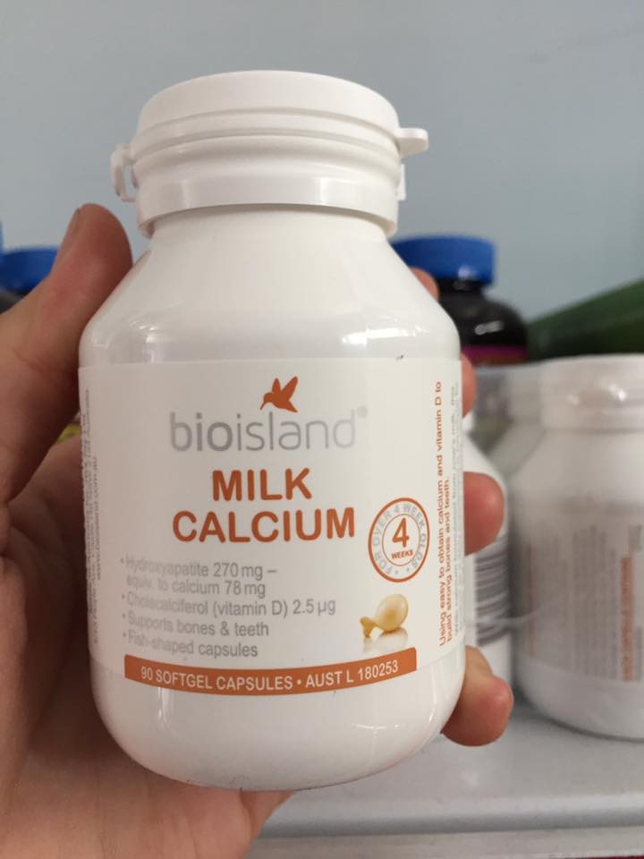 Milk calcium Bio island, 90 viên — ảnh chính