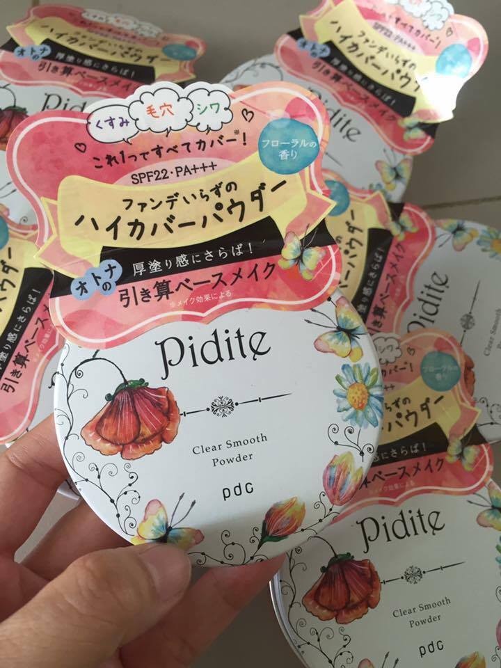 Phấn trang điểm Pidite clear smooth power SPF 22, PA+++ — ảnh chính