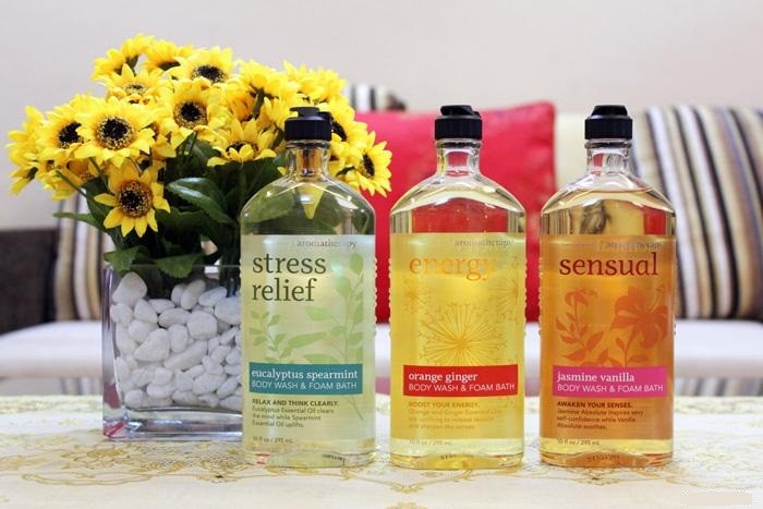 Gel tắm bath &body works stress relief, 295ml — ảnh chính