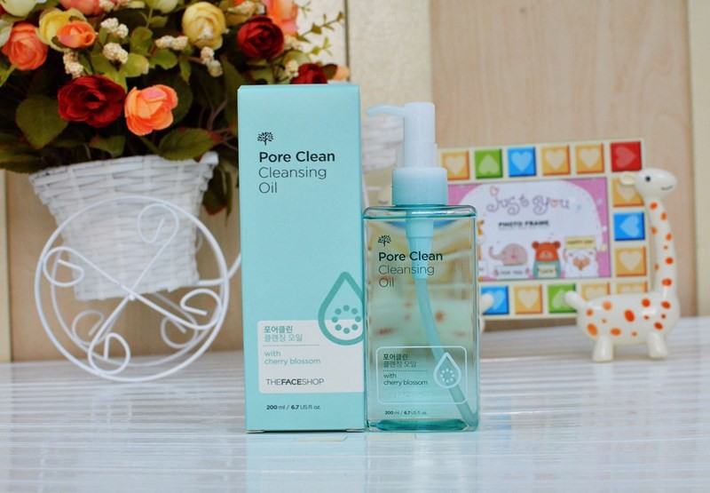 Dầu tẩy trang Pore Clean Cleansing Oil The Face Shop — ảnh chính
