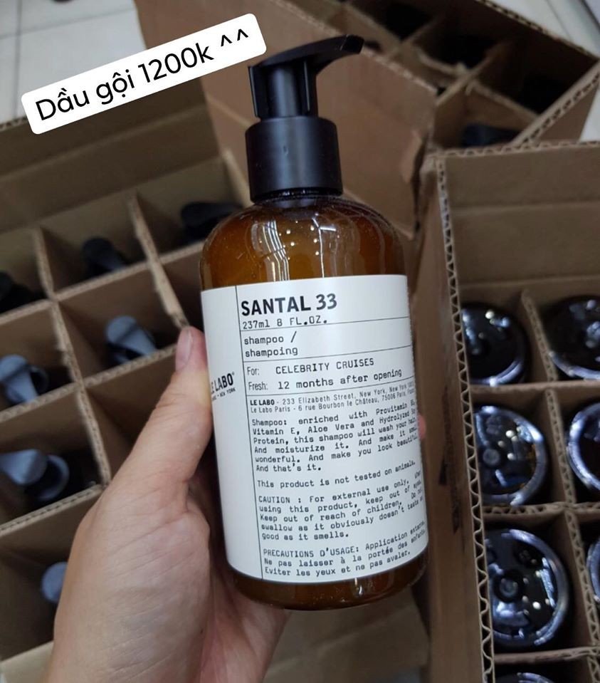 Dầu gội Le Labo Santal 33 — ảnh chính