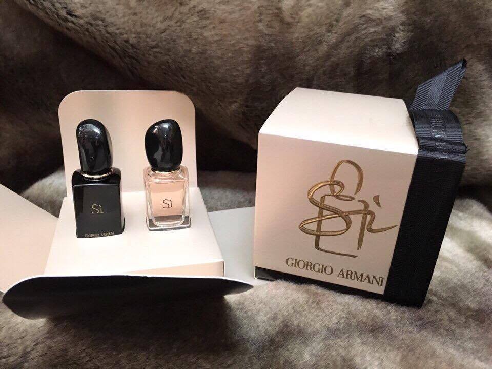 set nước hoa nữ SÌ GIORGIO ARMANI 2 chai mỗi chai 7ml — ảnh chính