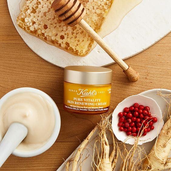Kem dưỡng trẻ hoá da Kiehl's - Pure Vitality Skin Renewing Cream 50ml — ảnh chính