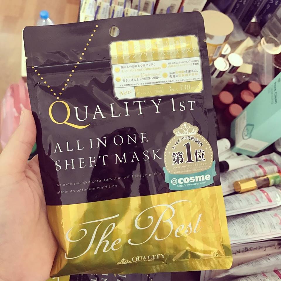 Mặt nạ Quality All in One Sheet Mask The Best – Màu đen     — ảnh chính