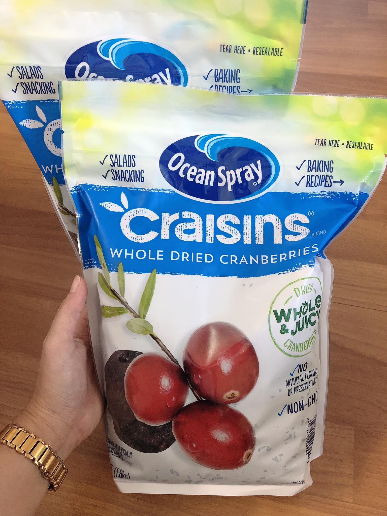 Nam việt quất sấy khô Ocean Spray CRAISINS Dries Cranberries Original