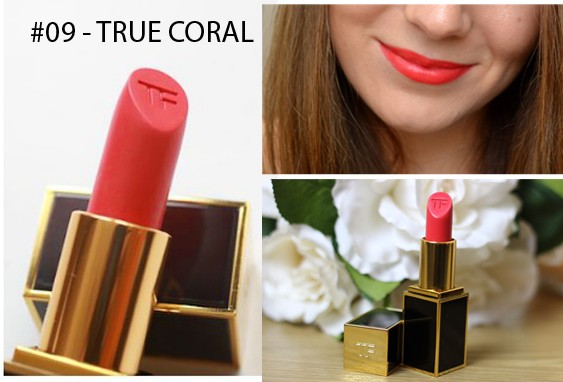 SON MÔI TOM FORD LIP COLOR MATTE - MÀU 09 - TRUE CORAL     — ảnh chính