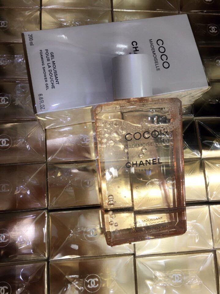 Gel tắm Chanel coco mademoiselle , chai 200ml — ảnh chính