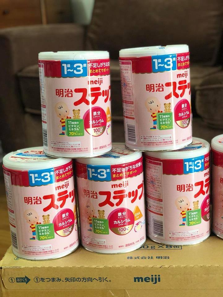 Sữa Meiji từ 1-3 tuổi