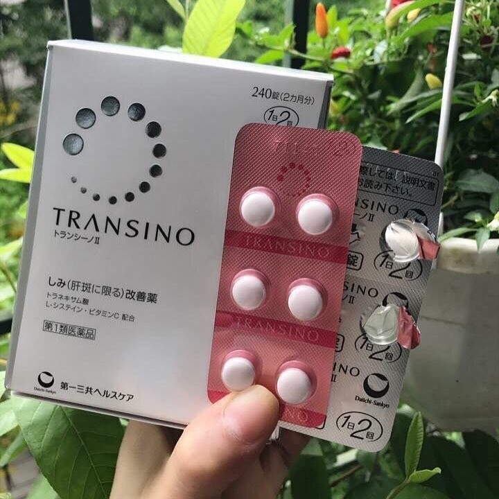  Viên uống Trị nám Transino Whitening 240viên                                — ảnh chính