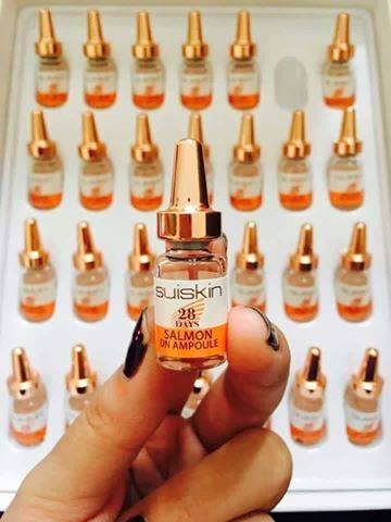 Tinh chất Suiskin Salmon DN Ampoule Trứng Cá Hồi sét 28 ống — ảnh 2