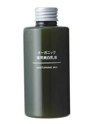 Sữa dưỡng trắng da Muji Organic Whitening Moisturising Milk 150ml                — ảnh chính