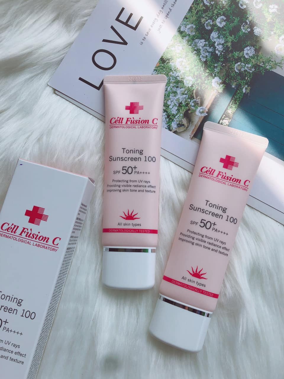 Kem Chống nắng cell fusion C nâng tông da  — ảnh chính