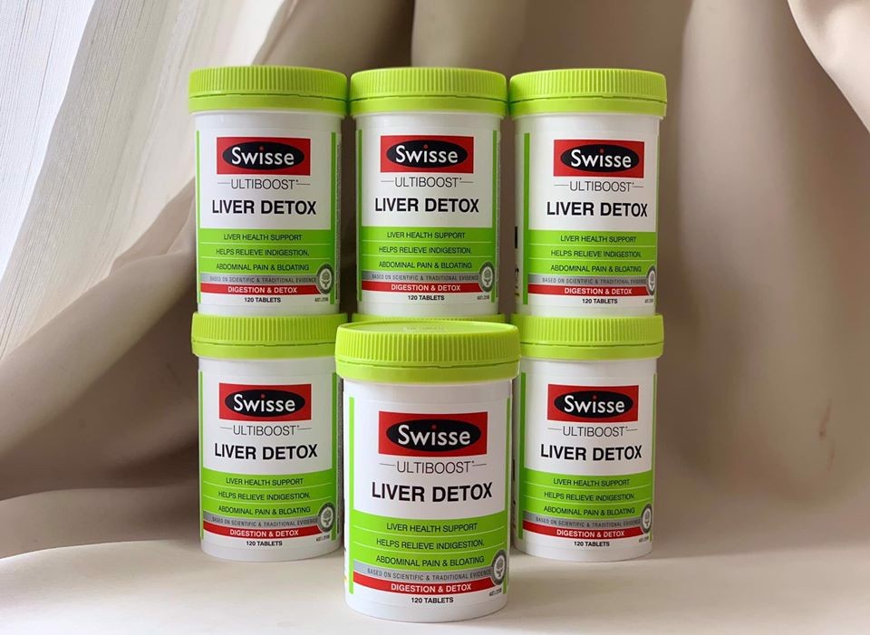 Viên Uống Bổ Gan & Thải Độc Gan Swisse Ultiboost Liver Detox — ảnh chính