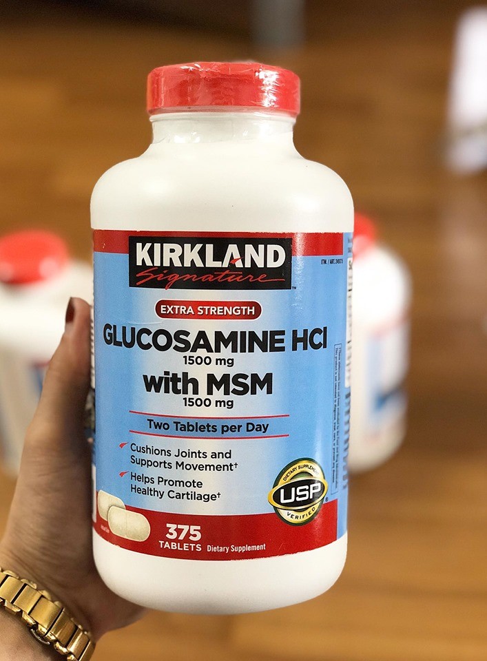 KIRKLAND(HD) - Glucosamine HCL With MSM 1500mg — ảnh chính