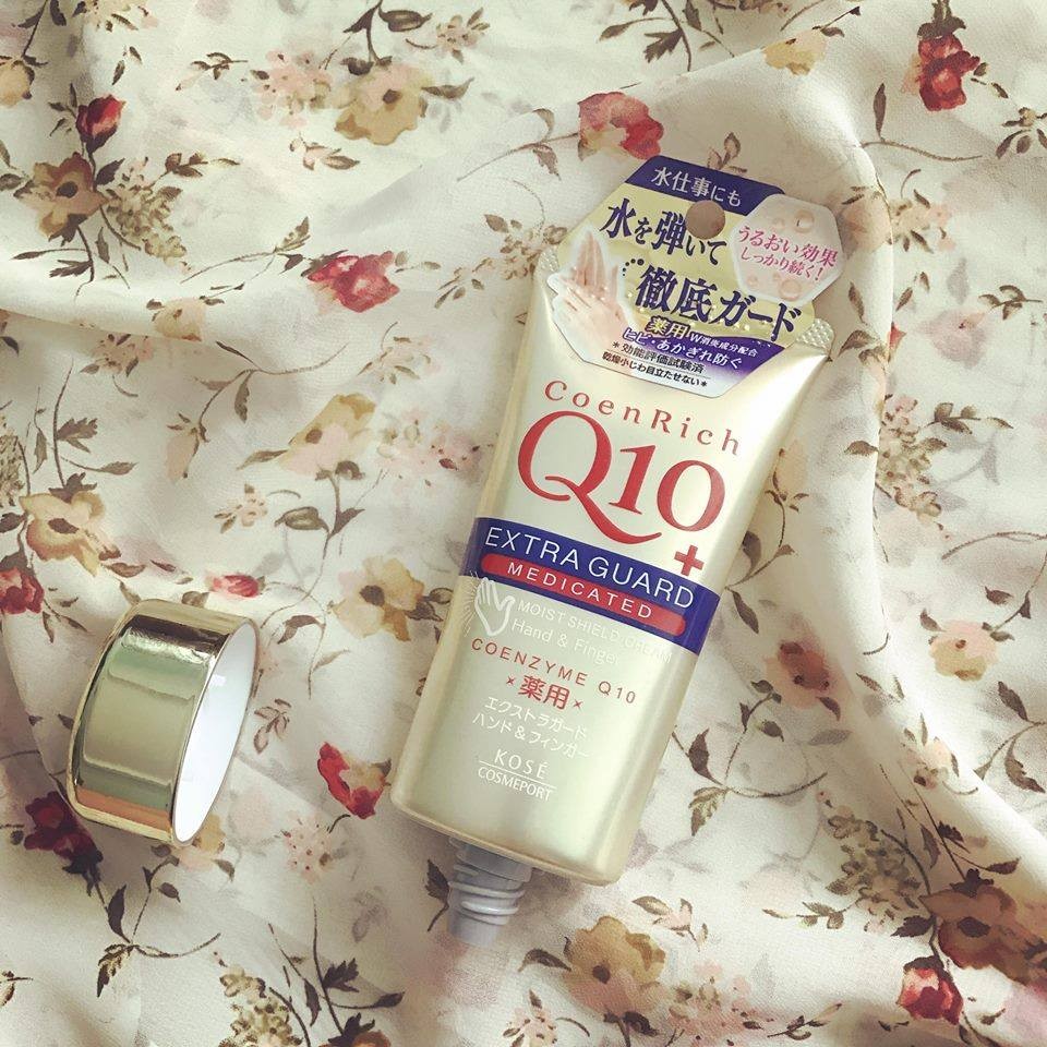 Kem dưỡng đặc trị chống lão hoá da tay Kose coen rich Q10  80g — ảnh chính