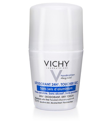 Lăn khử mùi Vichy Deodorant 24h Toucher SEC 50ml                     — ảnh chính