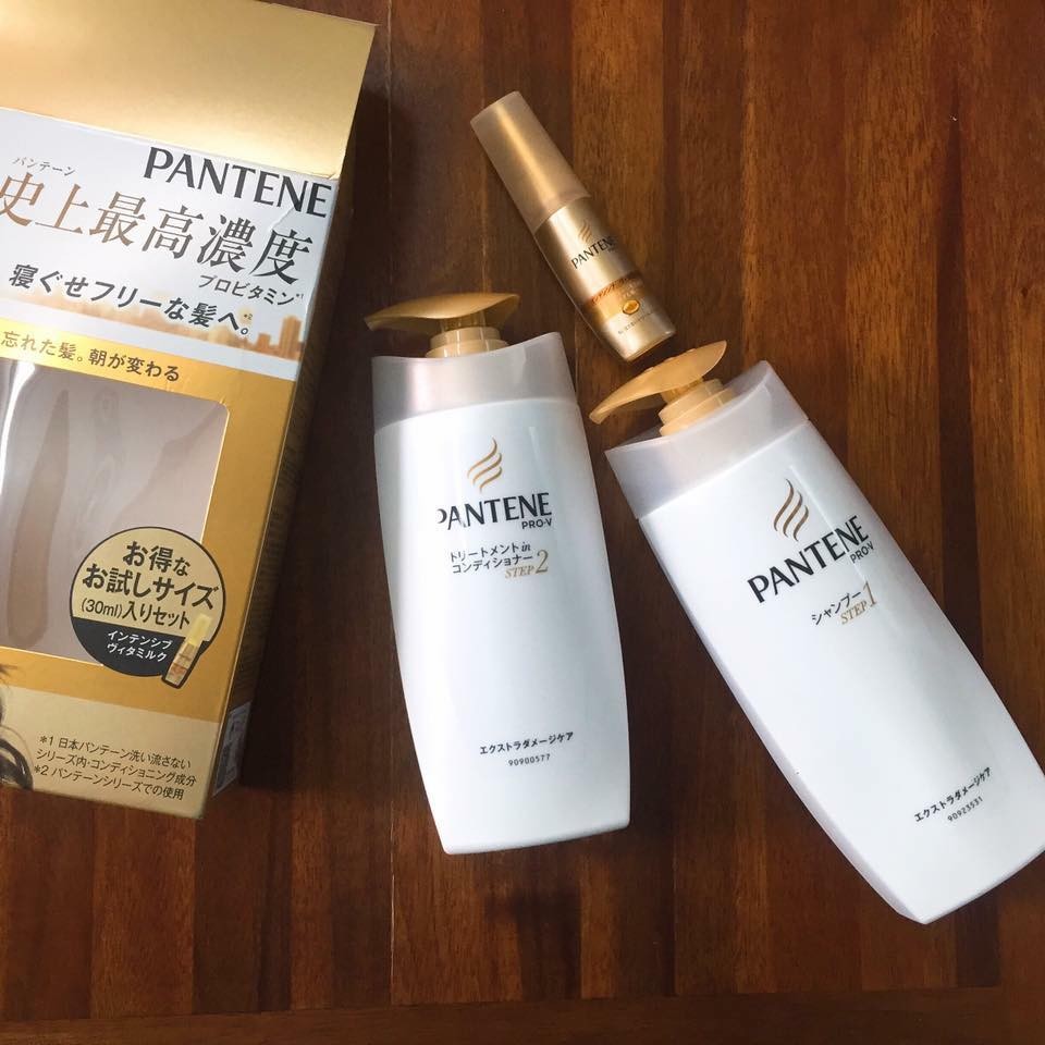  Bộ 3 sản phẩm chăm sóc tóc Pantene Pro V Nhật Bản             — ảnh chính
