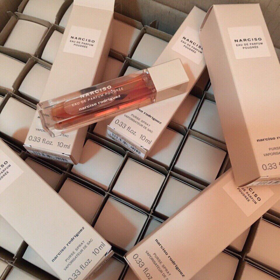 Nước hoa nữ Narciso poudree chai 10ml đầu xịt                   — ảnh chính