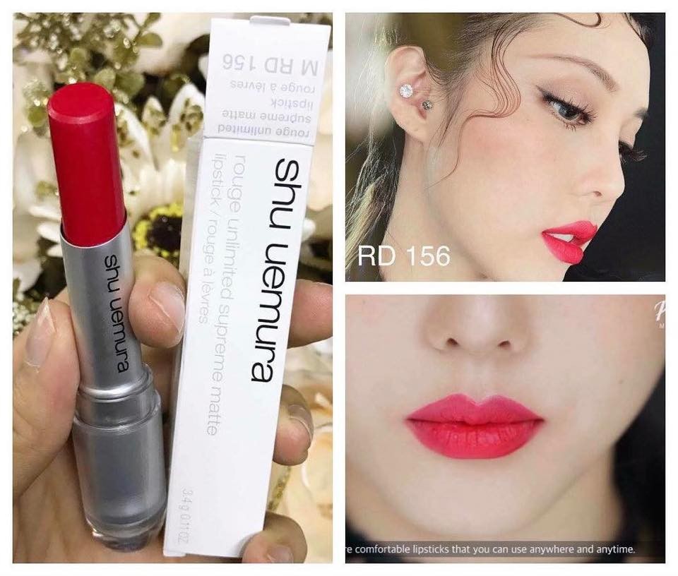 Son shu Uemura Lì MÀU RD 156 - ĐỎ  — ảnh chính