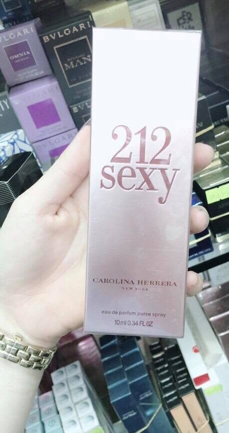 Nước hoa mini nữ 212 sexy chai 10ml                 — ảnh chính