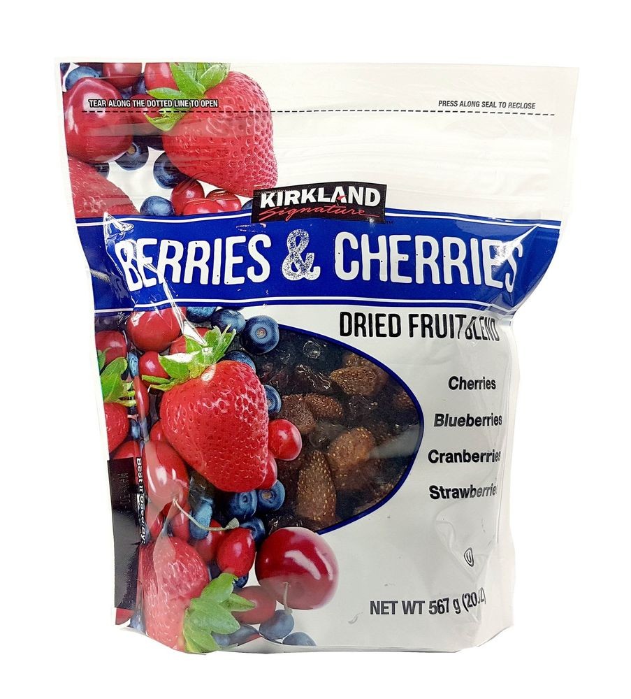 Trái Cây Tổng Hợp Kirkland Signature Berries & Cherries Dried Fruit Blend 567g — ảnh chính
