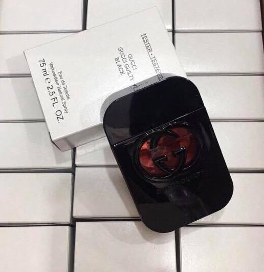 Nước hoa Tester nữ Gucci guilty black chai 75ml — ảnh 2