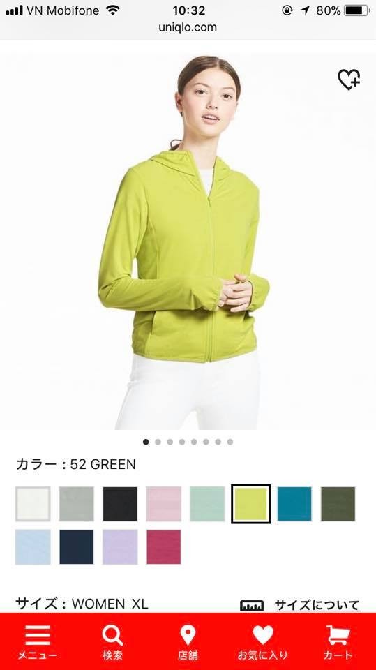  Áo chống nắng Uniqlo   — ảnh 3