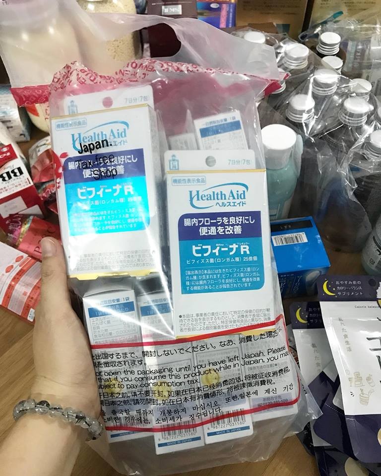 Men vi sinh Heath Aid Bifina Nhật Bản - Hỗ Trợ Hệ Tiêu Hóa Khỏe hộp 20 gói  — ảnh 2