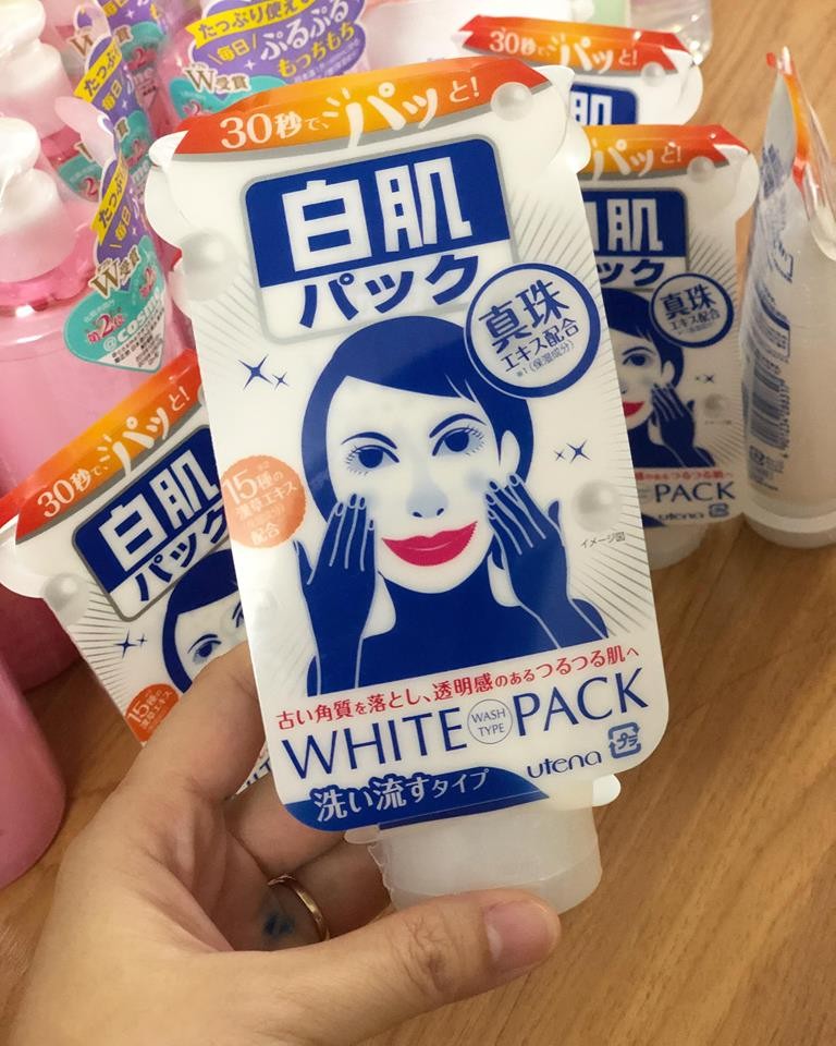 Mặt nạ trắng da cam Thảo White pack Utena , 140g      — ảnh chính