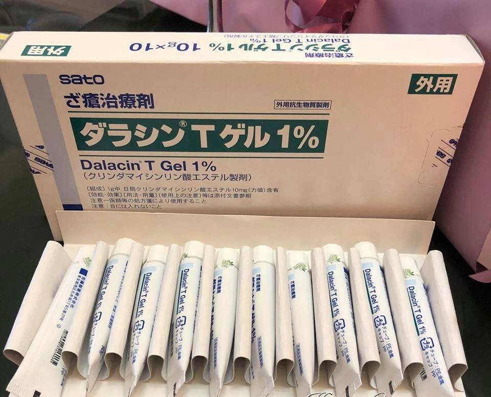 Gel trị mụn Dalacin T Gel 1% của Nhật Bản                           — ảnh chính