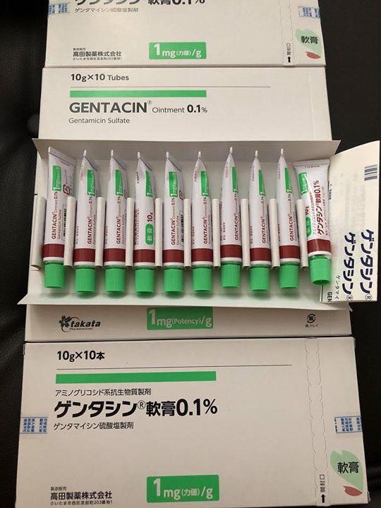 Trị sẹo GENTACIN Nhật Bản tuýp 10g               — ảnh chính