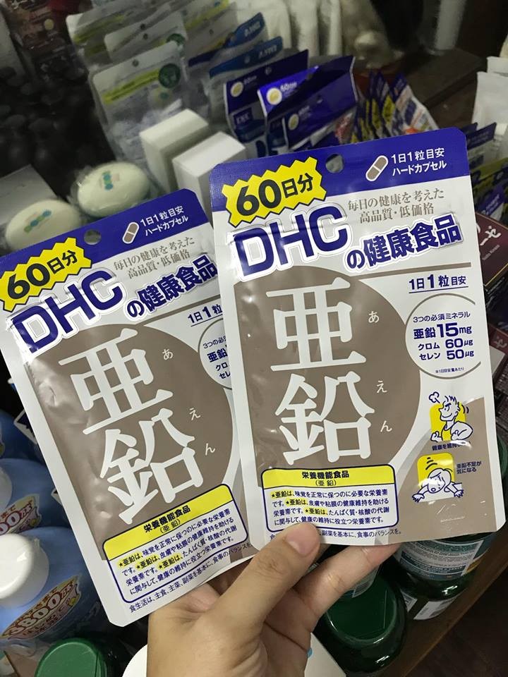 Viên kẽm DHC gói 60 viên                  — ảnh chính