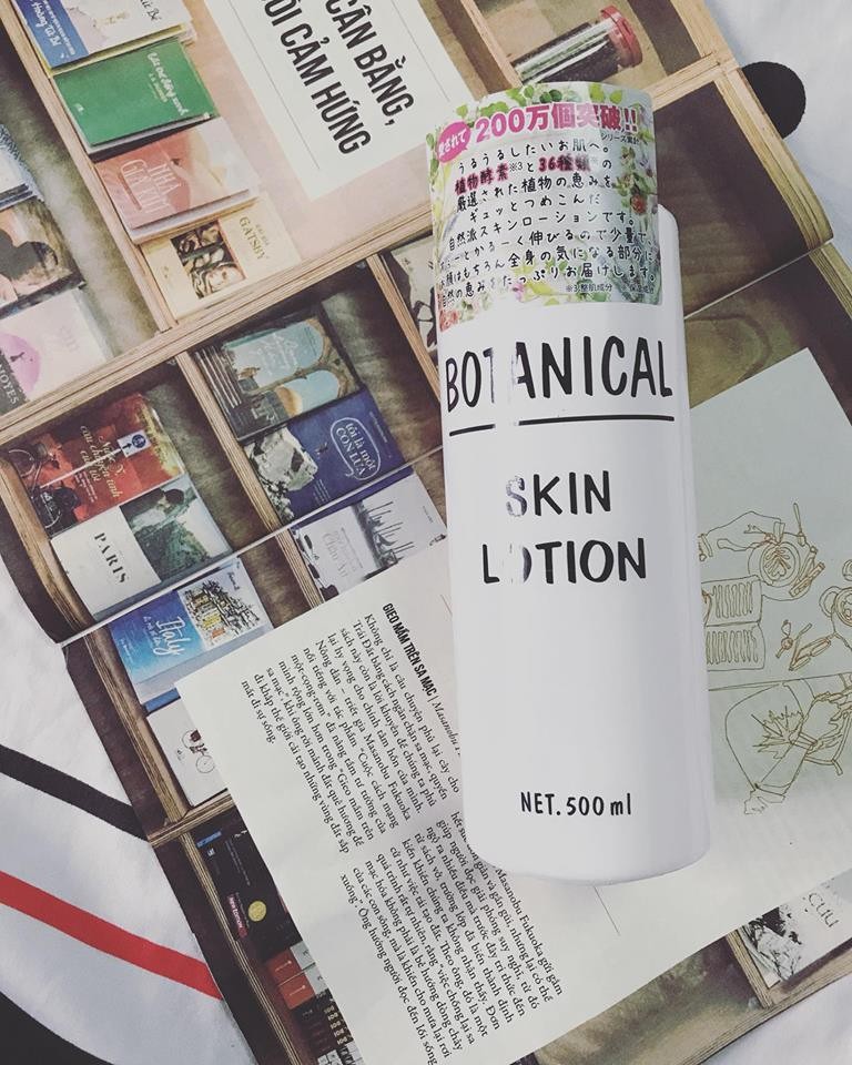Nước hoa hồng thực vật Botanical skin lotion , 500ml   — ảnh chính