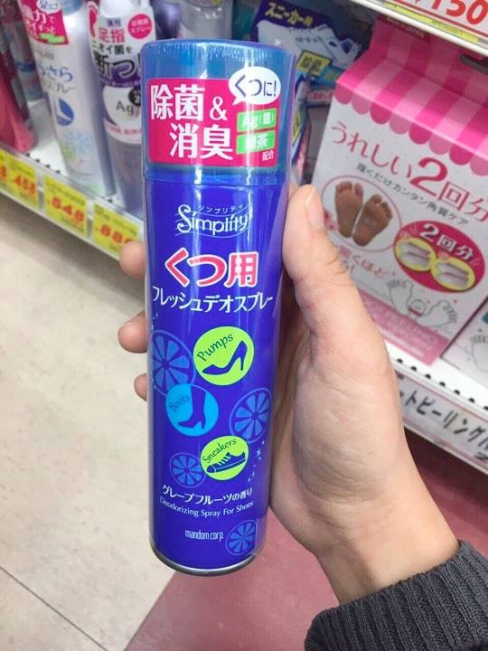 Xịt khử mùi giày, ngăn mồ hôi — ảnh chính