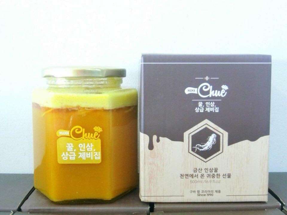 Sét Sâm Nghệ Mật Ong Mama Chuê Hàn Quốc 500G tặng hũ nhỏ 200gam — ảnh chính