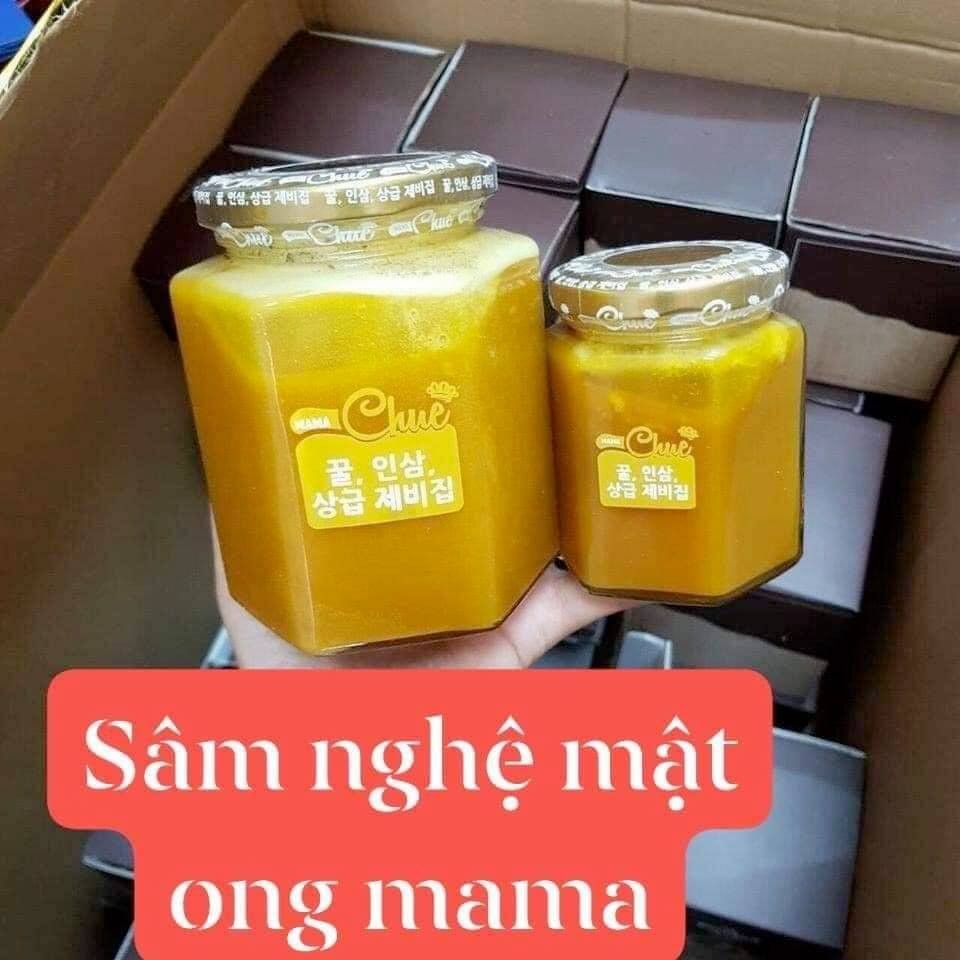 Sét Sâm Nghệ Mật Ong Mama Chuê Hàn Quốc 500G tặng hũ nhỏ 200gam — ảnh 3