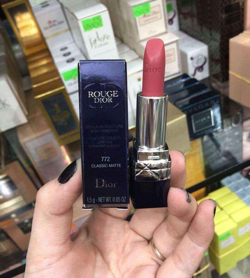 Dior mini 772 màu hồng đất             — ảnh chính