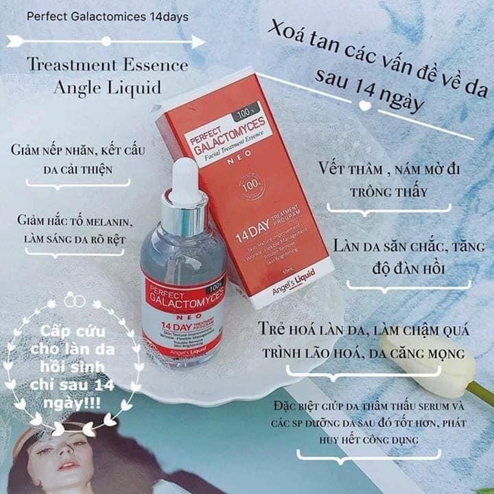 Tinh chất dưỡng trắng Angel’s Liquid Perfect Galactomyces 14day Treatment Essence  — ảnh 3