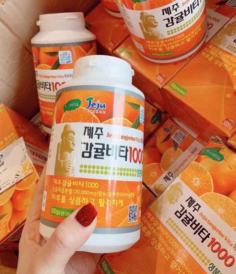 VIÊN NGẬM VITAMIN C NGUYÊN CHẤT ĐẢO JEJU  — ảnh 2