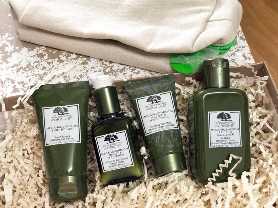 set Origins Mega-Mushroom Skin Relief — ảnh chính