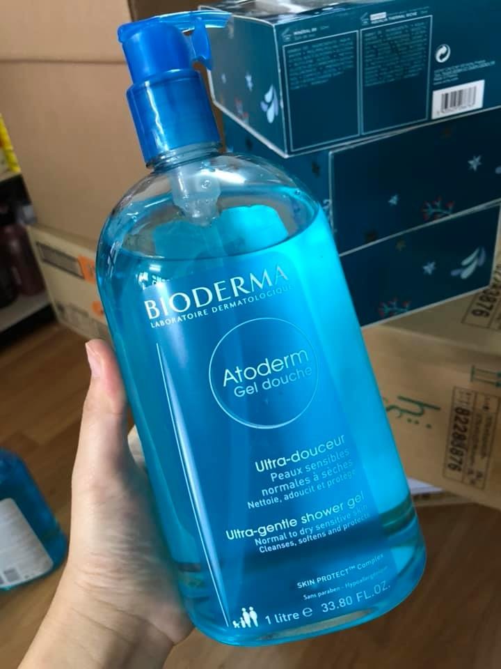 Gel tắm Bioderma  chai 1 lít     — ảnh chính